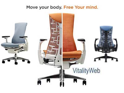 Herman Miller Embody Home Office Task Chairs